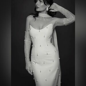 Sarah Seven ‘Candy’ Gown